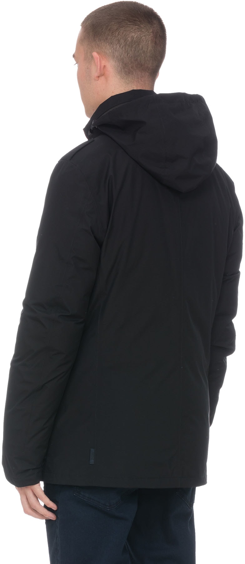 Herno: Black Field Jacket - 3