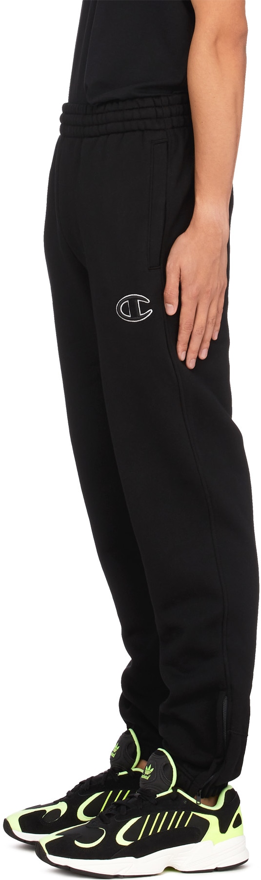 Champion: Noir Jogging Super Molletonné 2.0 Noir - 2