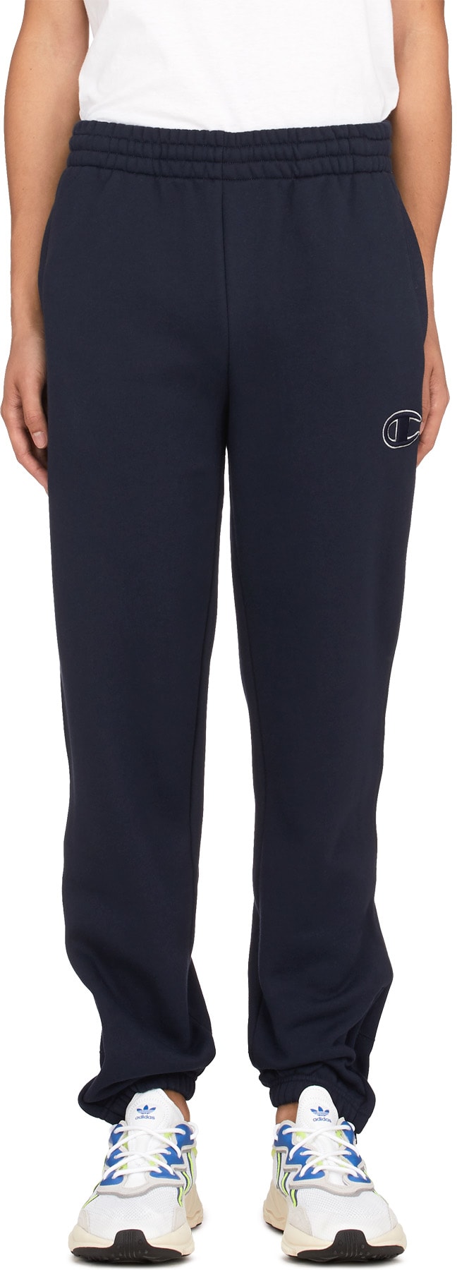 Champion: Blue Super Fleece 2.0 Sweatpants - 1