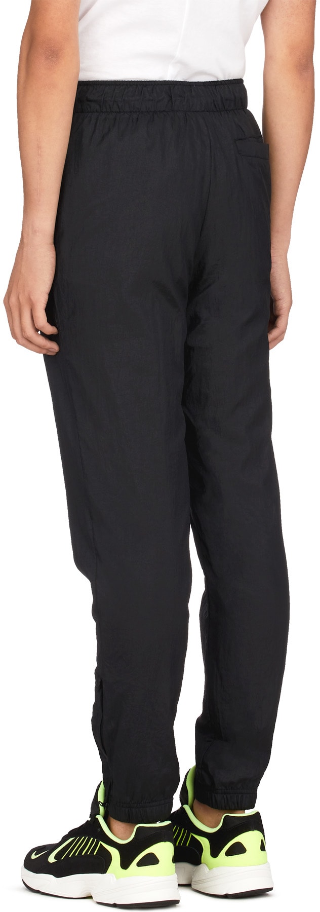 Champion: Black Nylon Warm Up Pants - 3