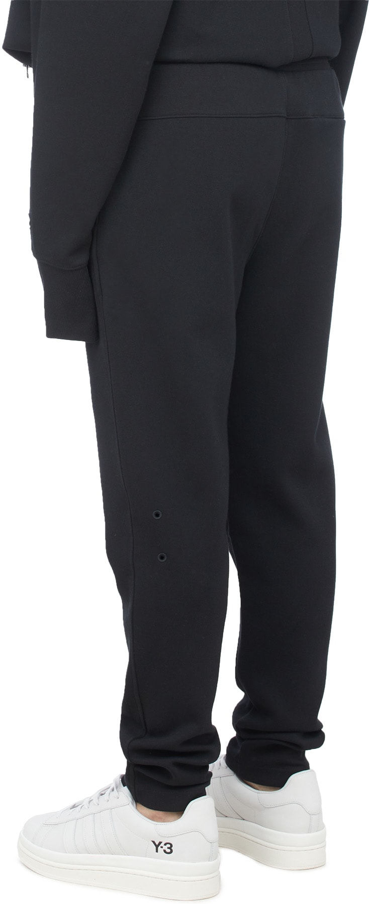 Champion: Black Tech Weave Pants - 3