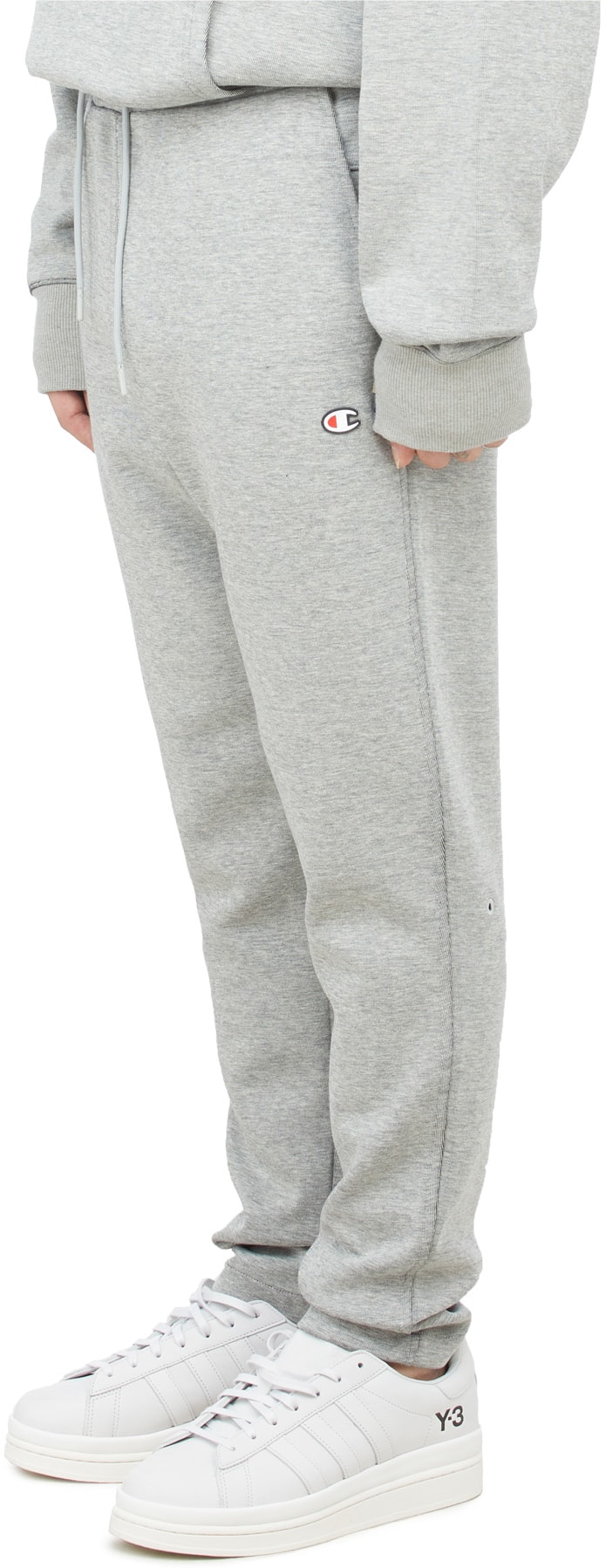 Champion: Gris Pantalon de Survêtement Tech Weave Gris - 2