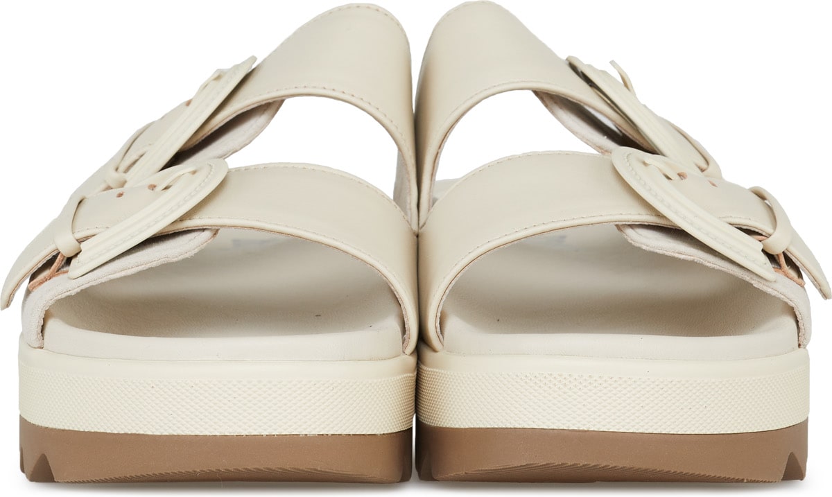 Cougar: Blanc Sandale en Daim Pepa Blanc - 3