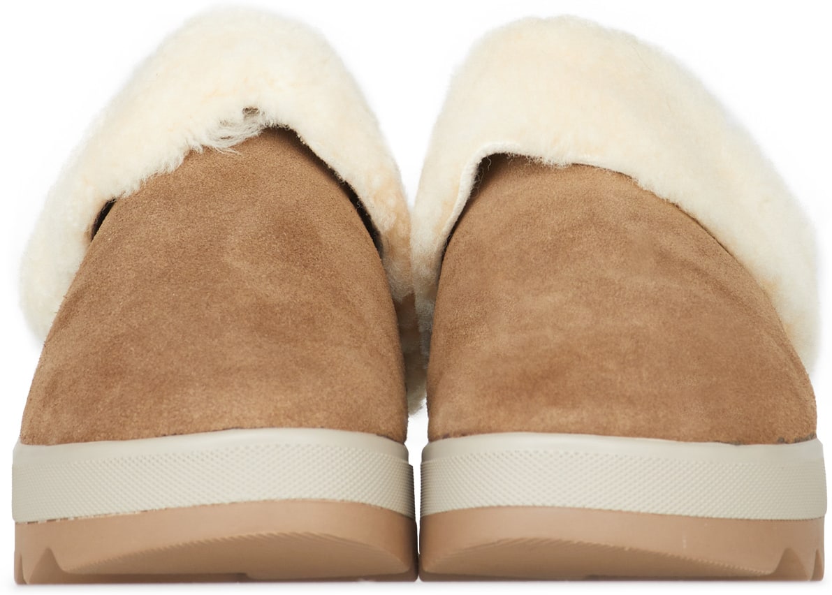 Cougar: Brown Petra Shearling Mule - 3