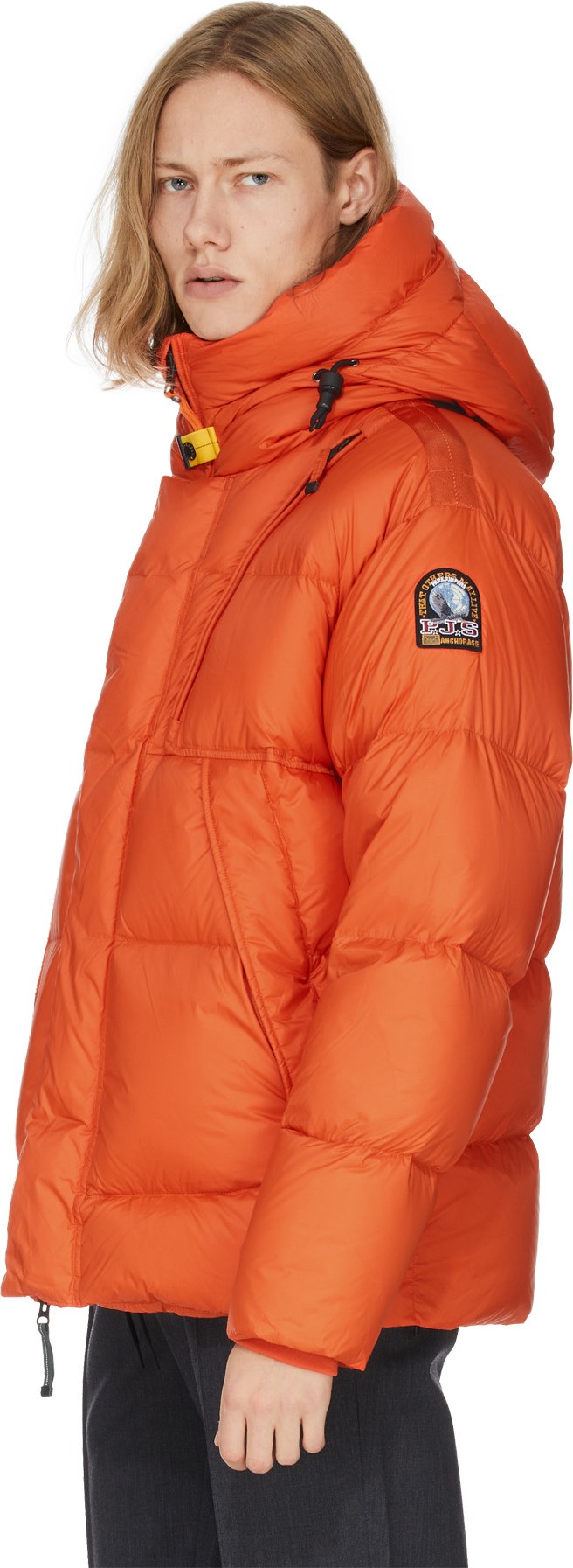 Parajumpers: Orange Cloud Puffer Jacket - 4