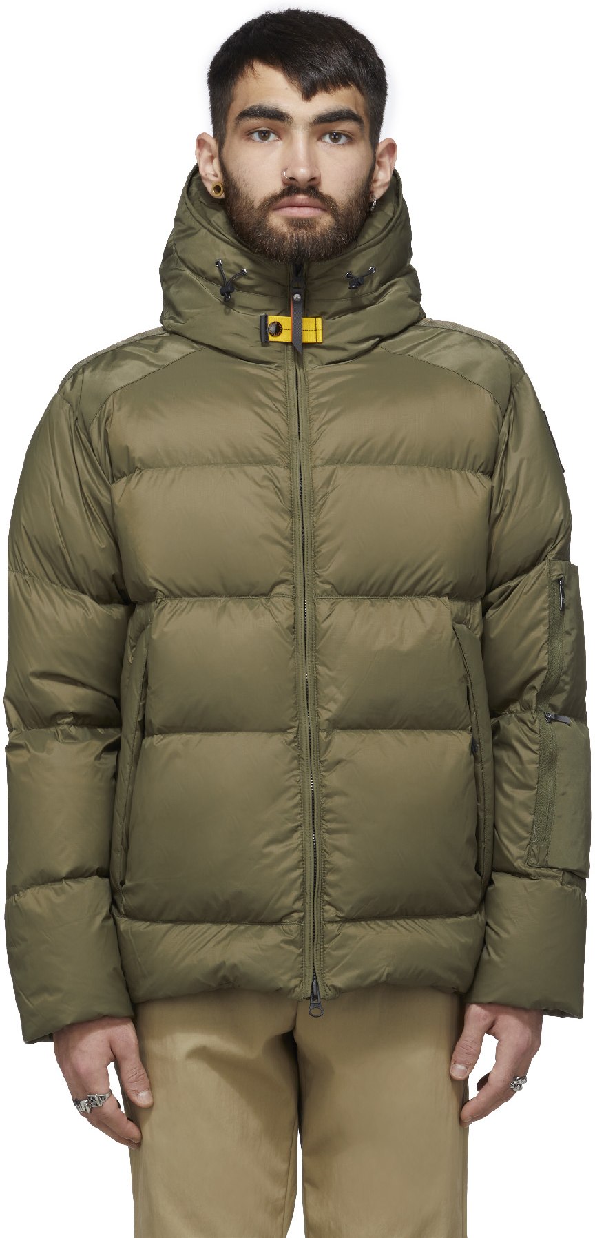 Parajumpers: Green Tyrik Puffer Jacket - 1