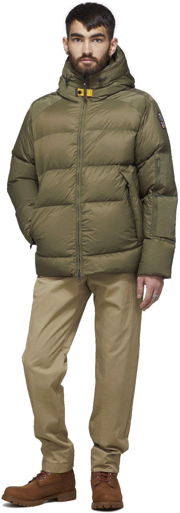 Parajumpers: Green Tyrik Puffer Jacket - 4