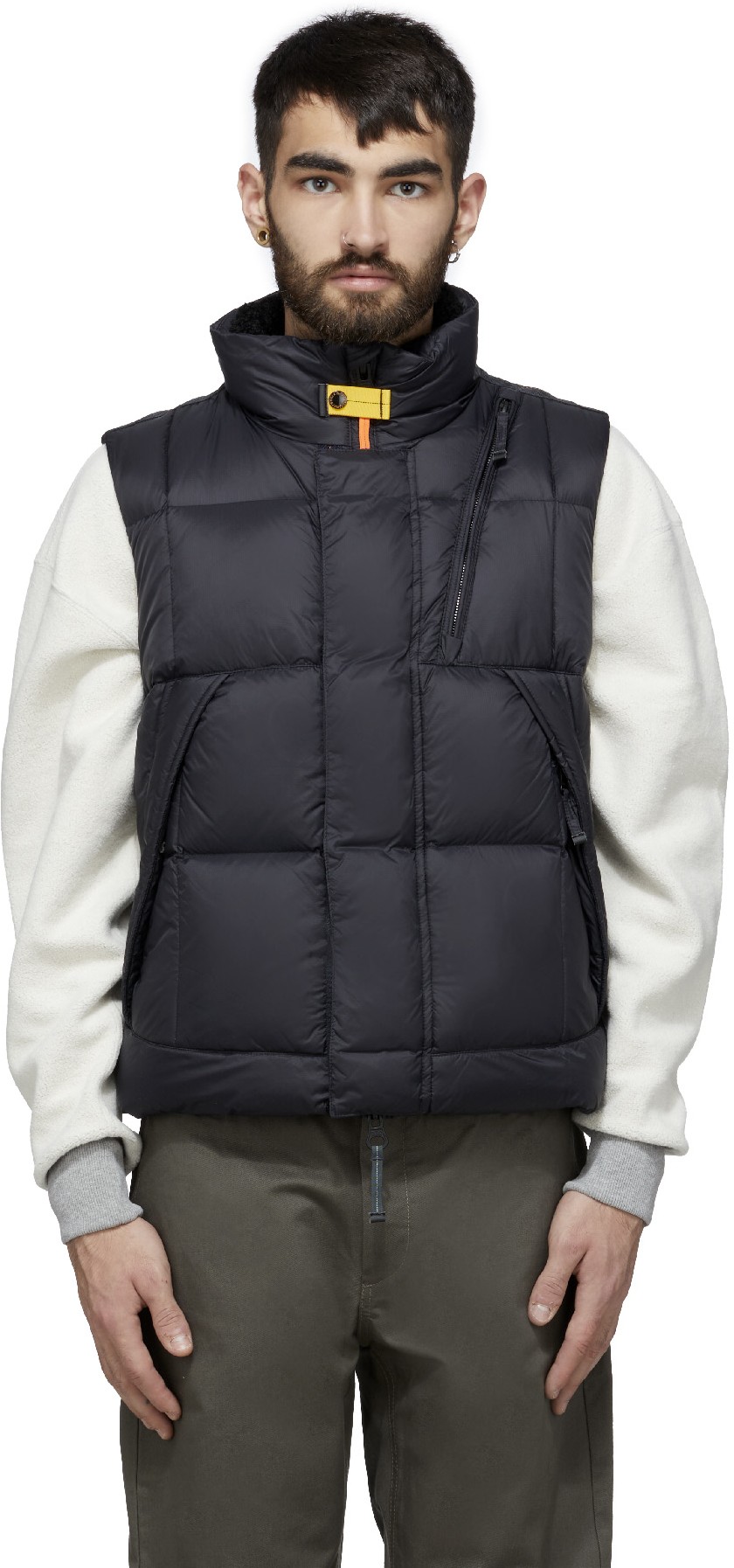 Parajumpers: Grey Wilbur Puffer Vest - 1