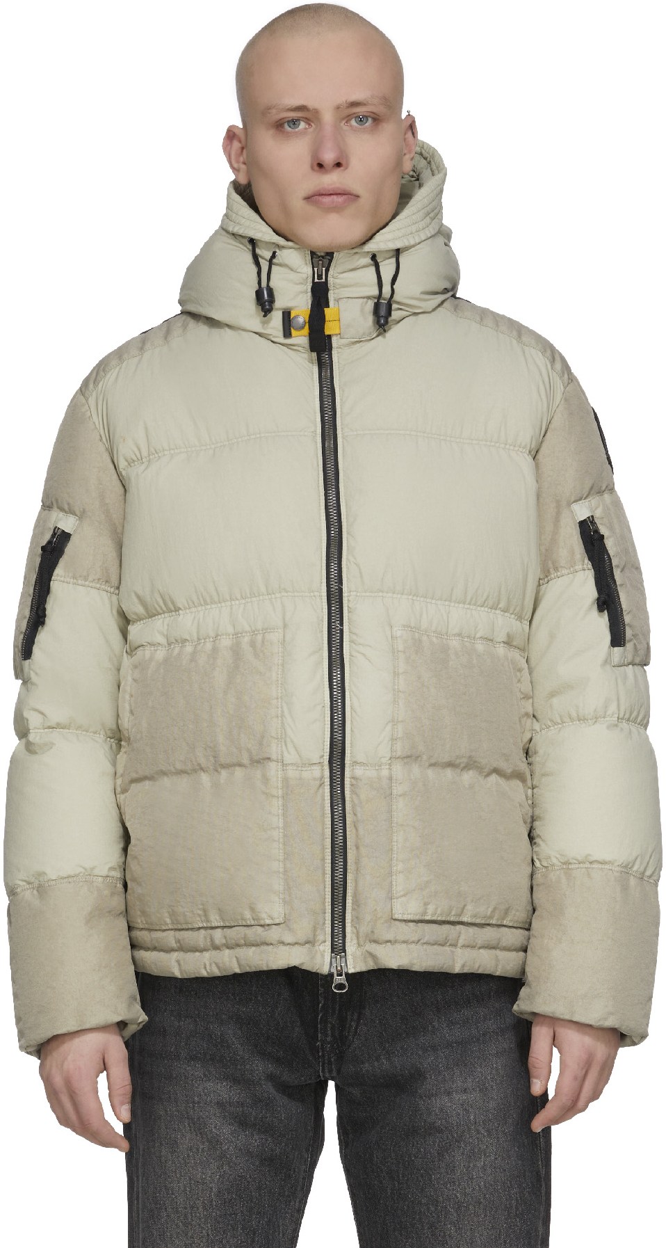 Parajumpers: Grey Tomcat Puffer Jacket - 1