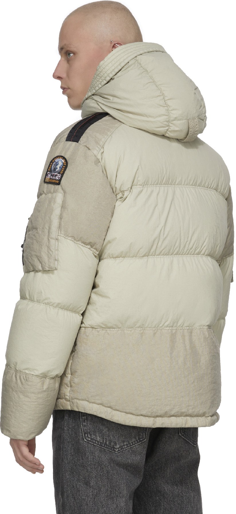 Parajumpers: Grey Tomcat Puffer Jacket - 3