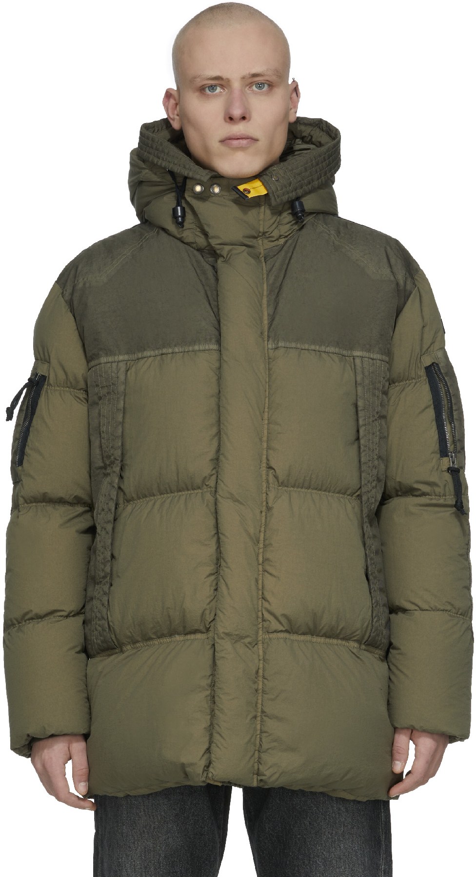 Parajumpers: Green Combat Puffer Jacket - 1