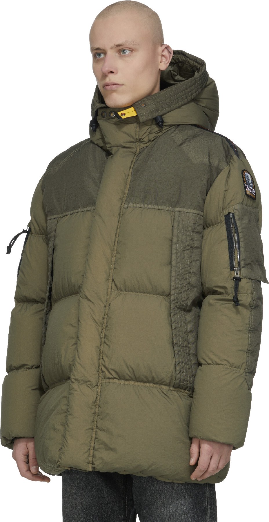 Parajumpers: Green Combat Puffer Jacket - 2