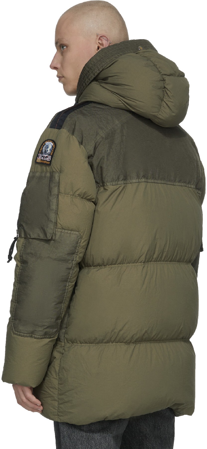 Parajumpers: Green Combat Puffer Jacket - 3