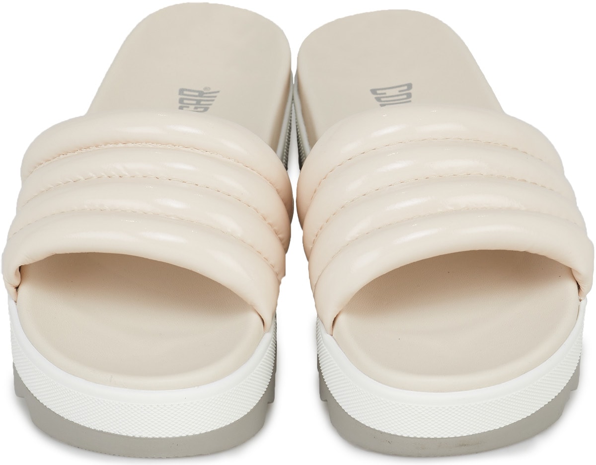 Cougar: White Prato Patent Sandals - 4