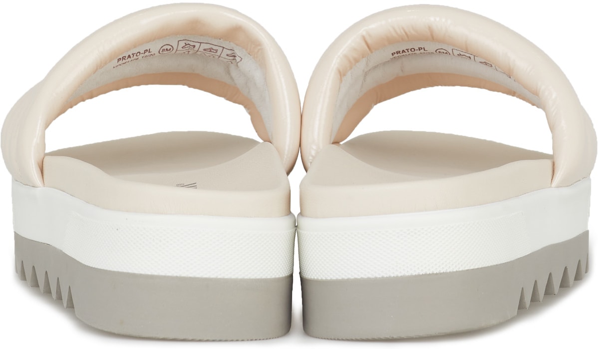 Cougar: White Prato Patent Sandals - 5