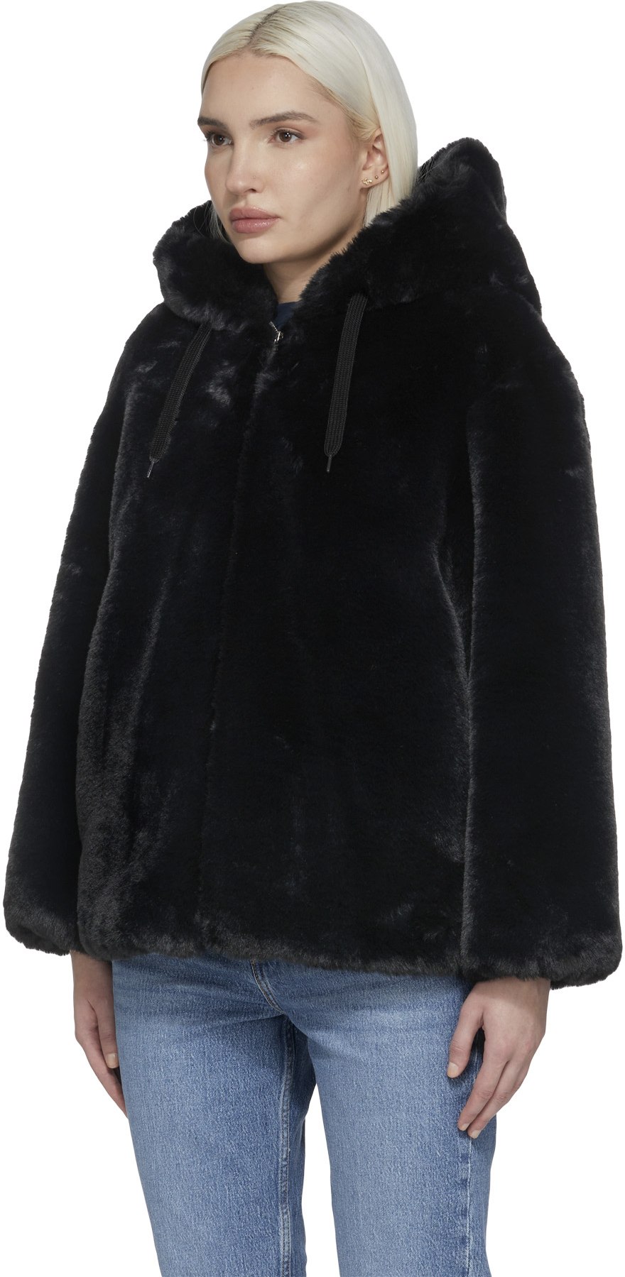 A.P.C.: Black Éléonore Coat - 2