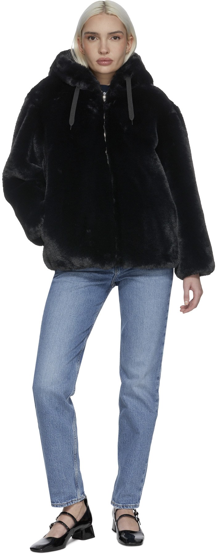 A.P.C.: Black Éléonore Coat - 4
