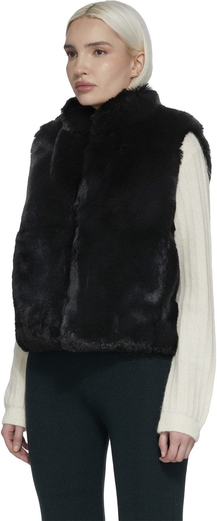 A.P.C.: Black Judy Vest - 2