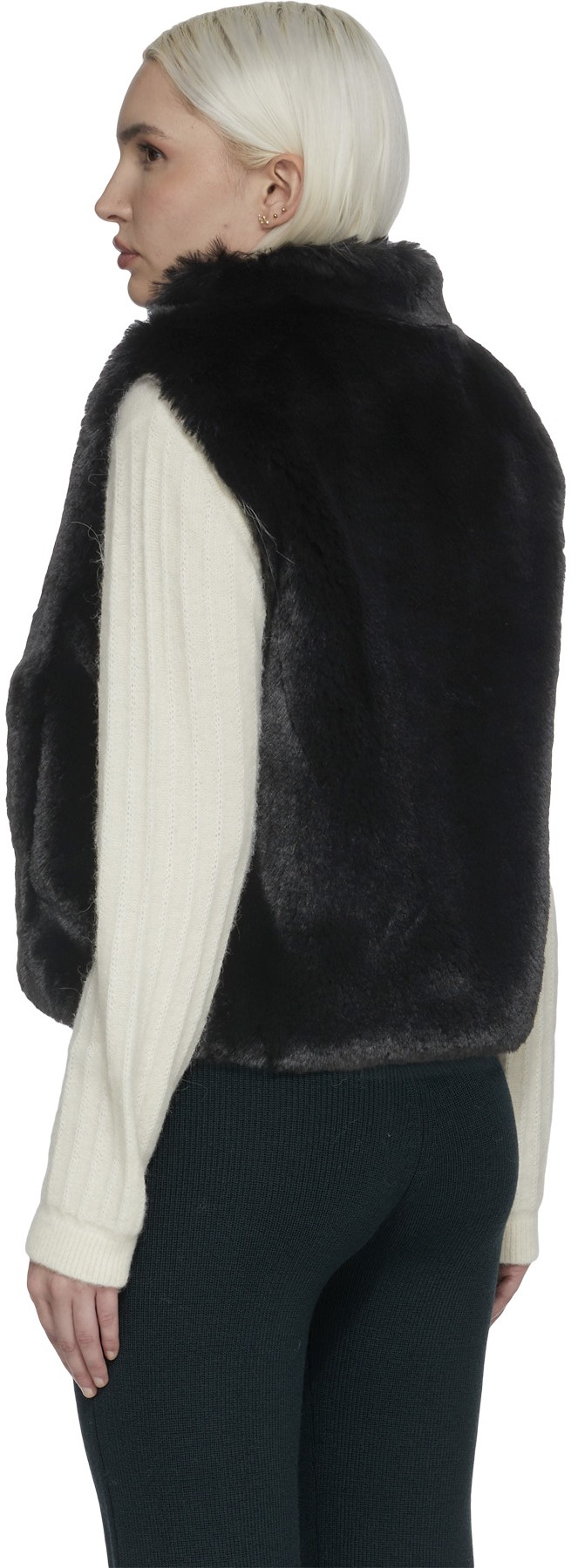 A.P.C.: Black Judy Vest - 3