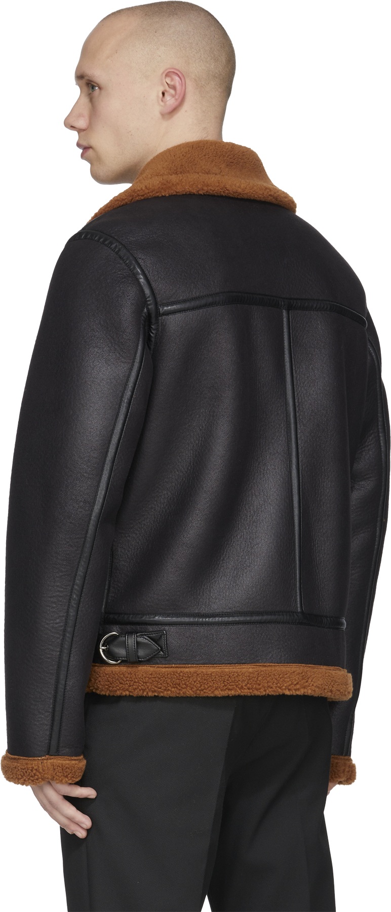 A.P.C.: Noir Veste Tom Noir - 3