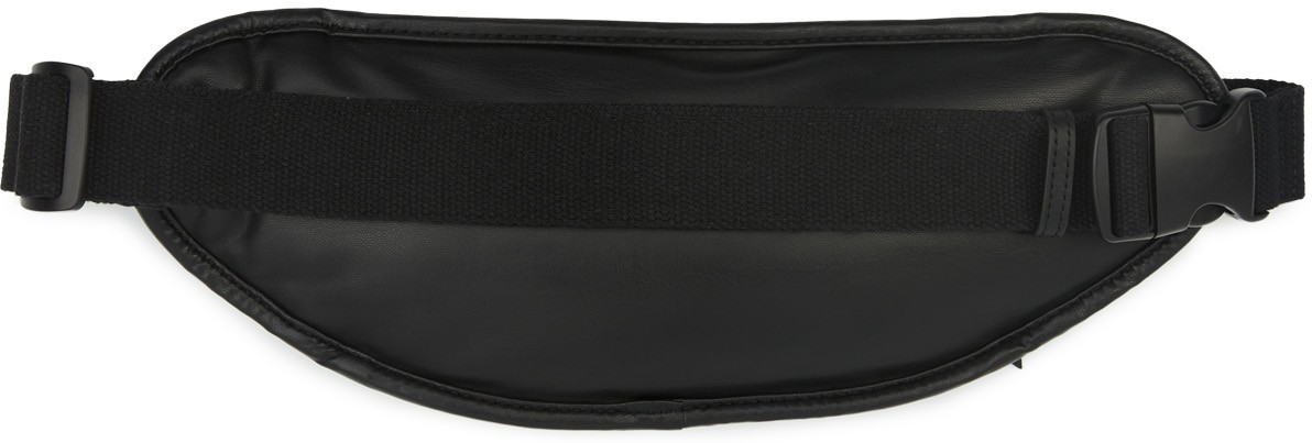A.P.C.: Black Repeat Bumbag - 2