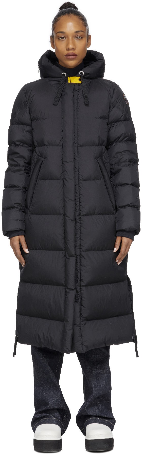 Parajumpers: Black Mummy Long Puffer Coat - 1