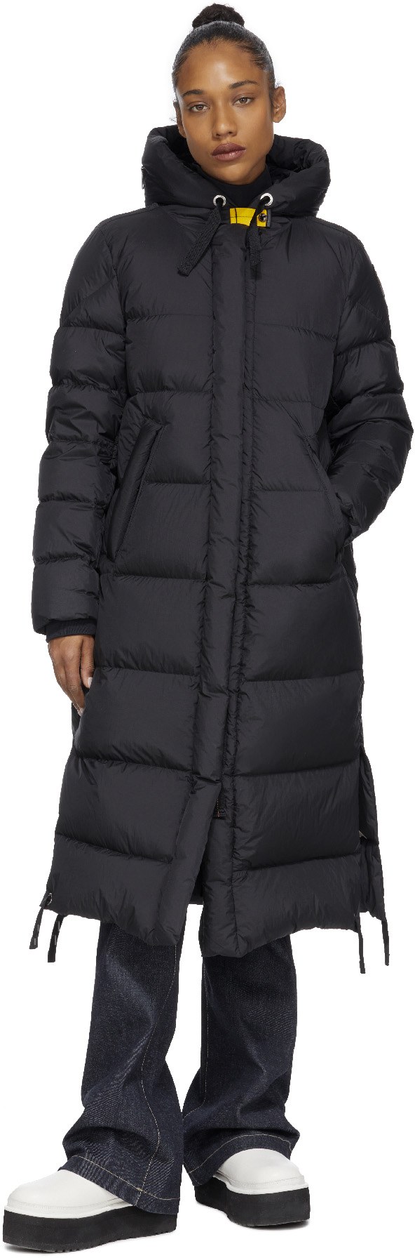 Parajumpers: Black Mummy Long Puffer Coat - 4