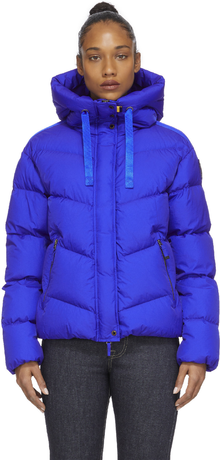 Parajumpers: Blue Verna Puffer Jacket - 1