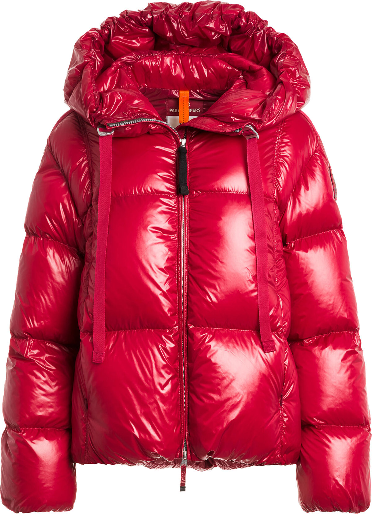 Parajumpers: Red Water Flower Puffer Jacket - 1