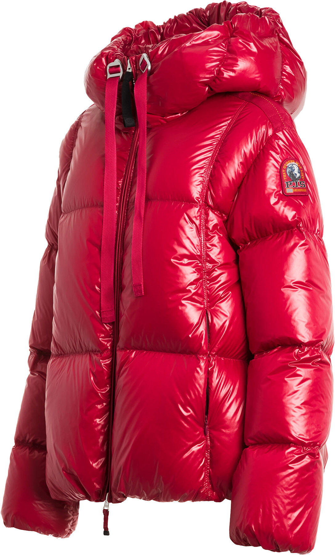 Parajumpers: Red Water Flower Puffer Jacket - 2