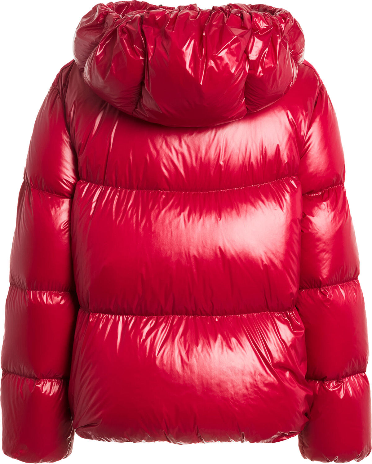 Parajumpers: Red Water Flower Puffer Jacket - 3