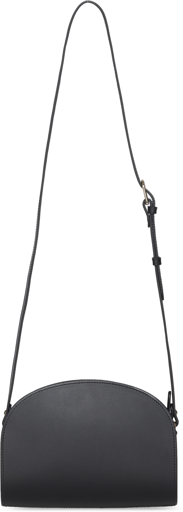 A.P.C.: Black Demi-Lune Bag - 2