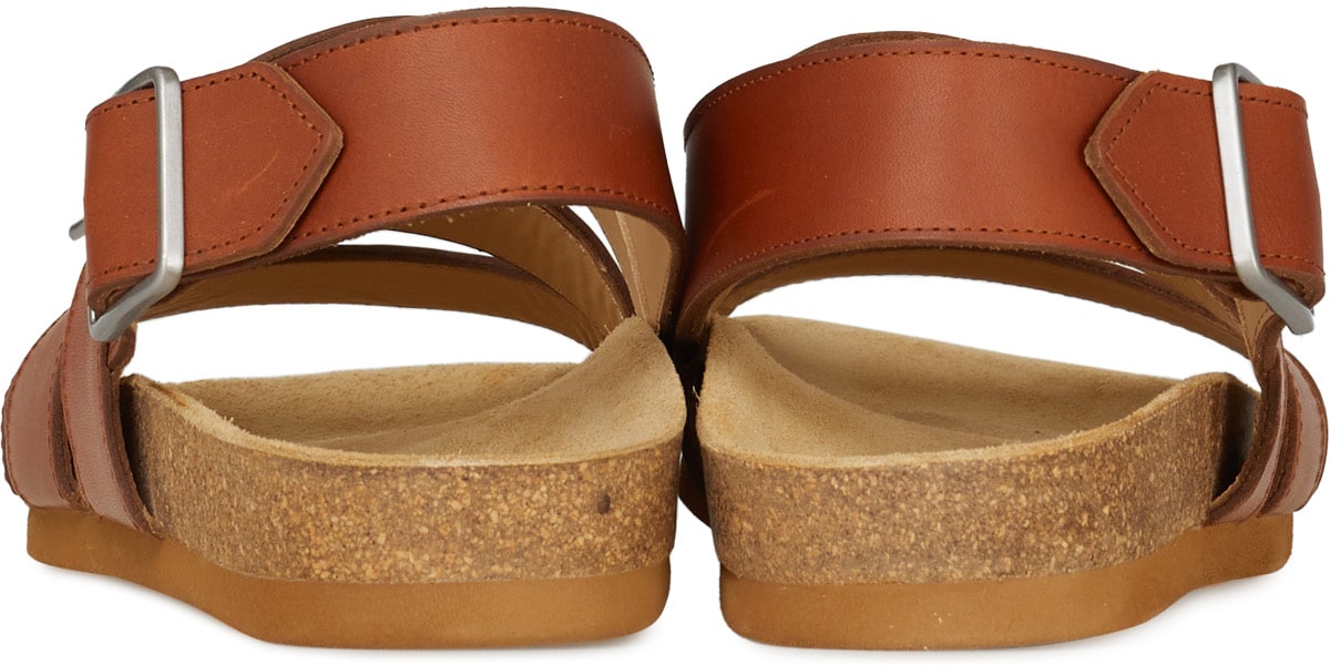 A.P.C.: Brown Raphaelle Sandal - 5