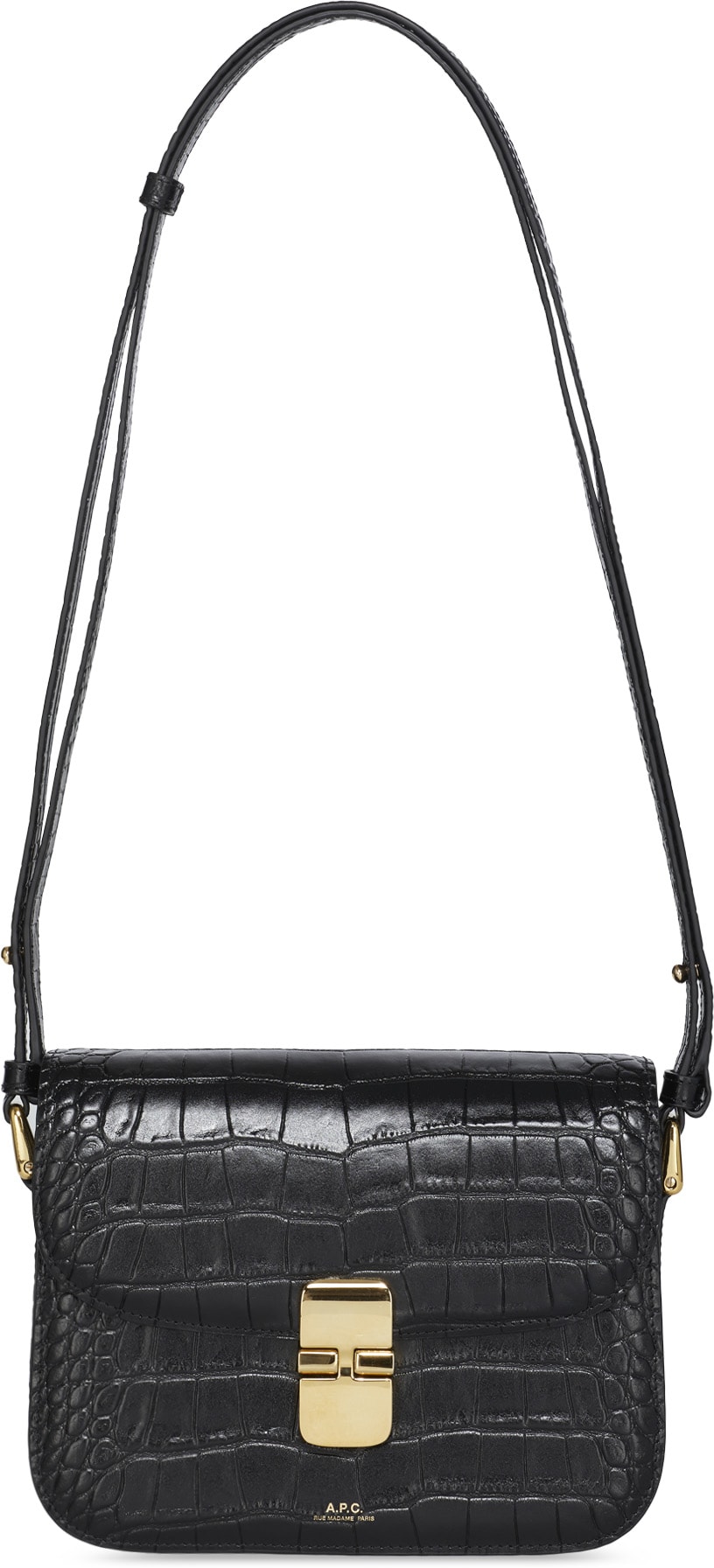 A.P.C.: Noir Petit Sac Grace Noir - 1