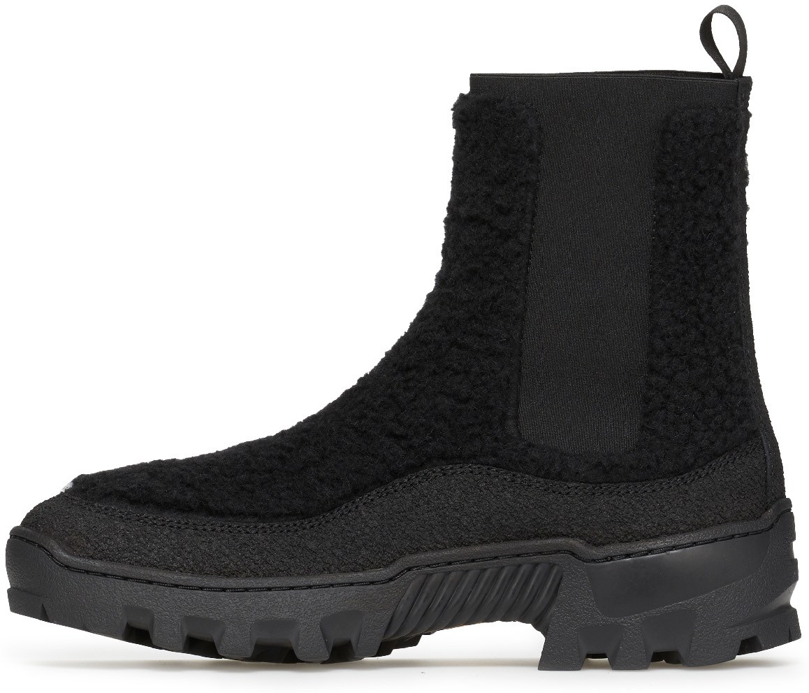 A.P.C.: Noir Bottes Chelsea Sacha Noir - 2