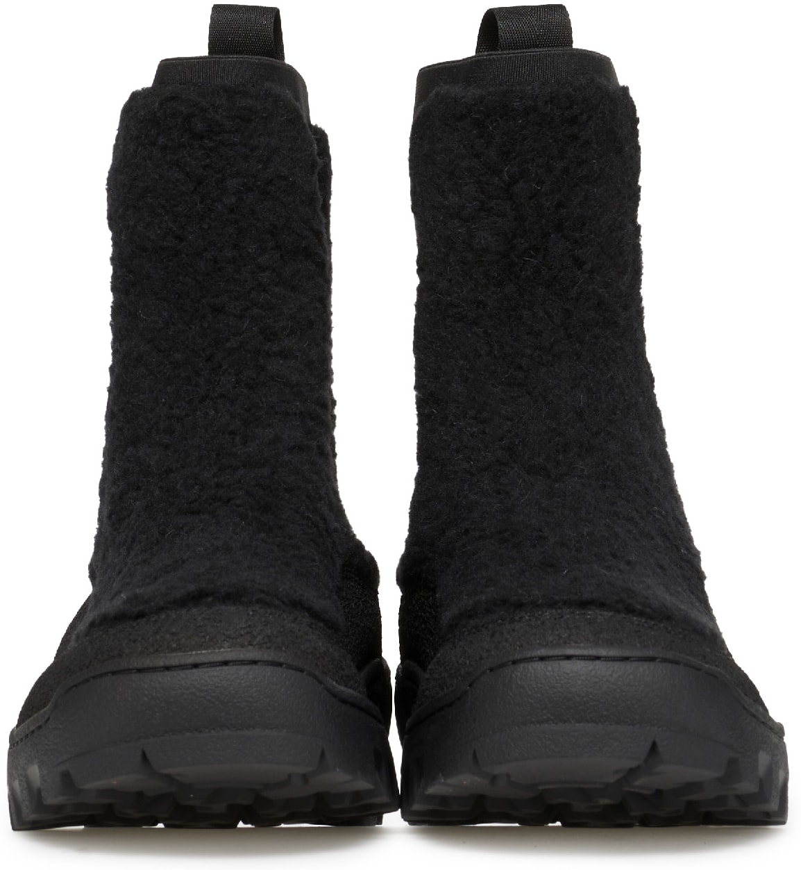 A.P.C.: Noir Bottes Chelsea Sacha Noir - 3