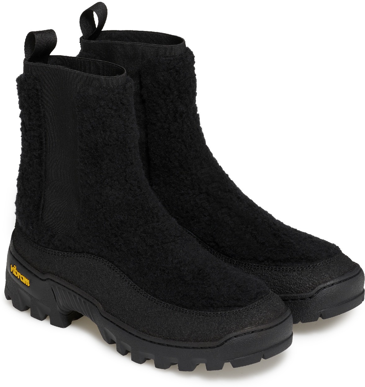 A.P.C.: Noir Bottes Chelsea Sacha Noir - 4