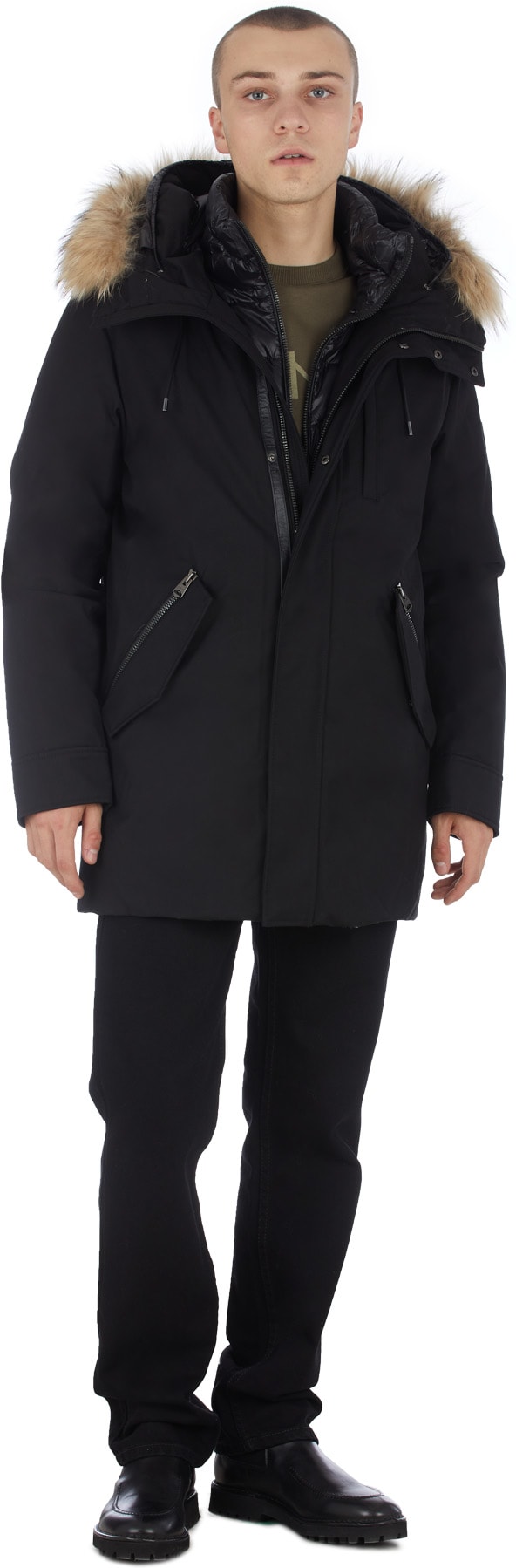 Mackage: Black Quincy Parka - 4