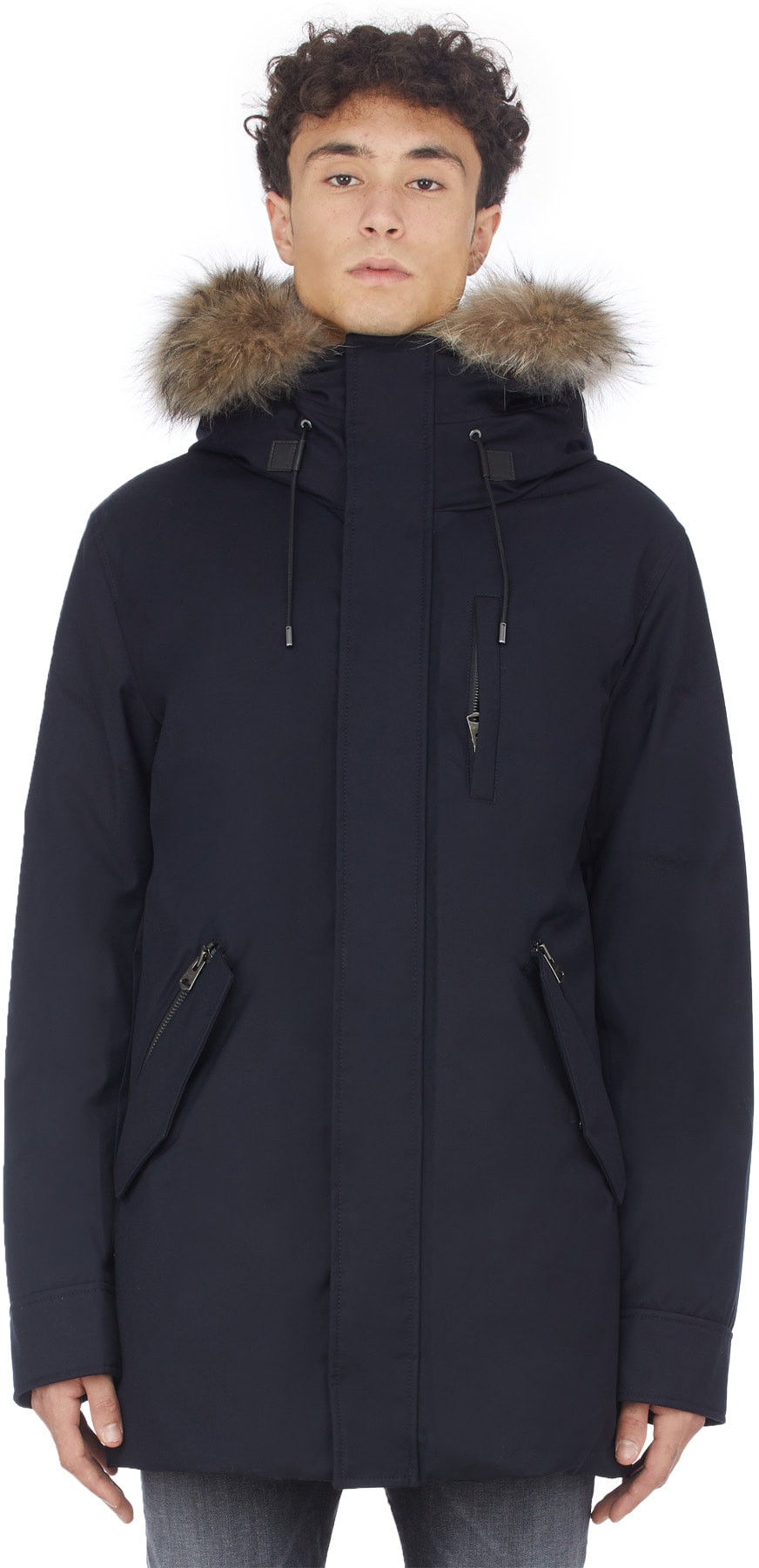 Mackage: Bleu Parka Quincy Bleu - 1