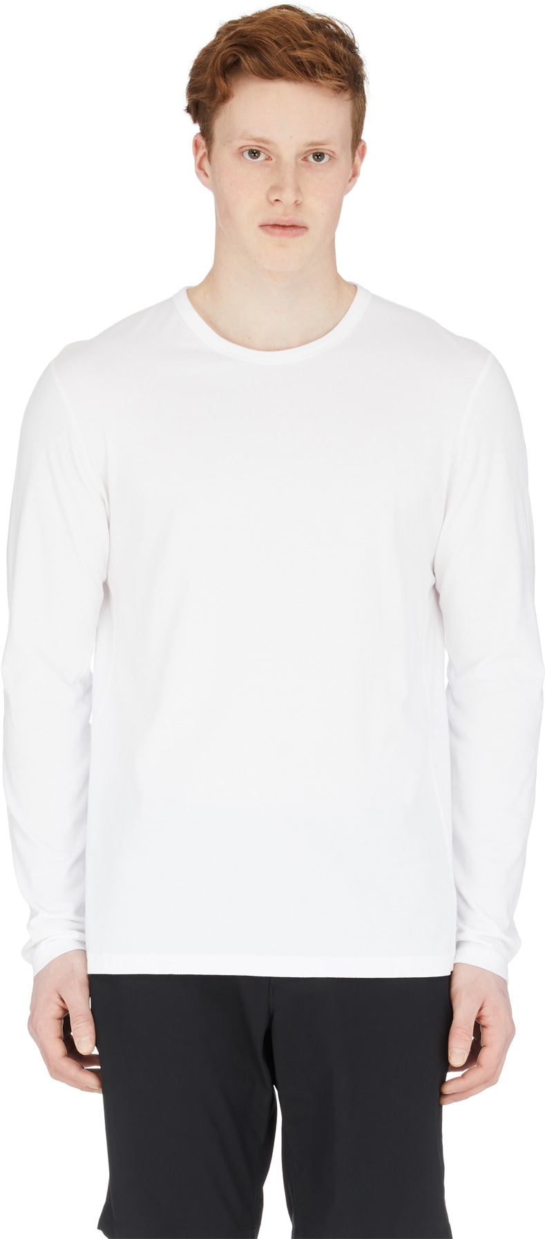 Reigning Champ: White Classic Long Sleeve T-Shirt - 1