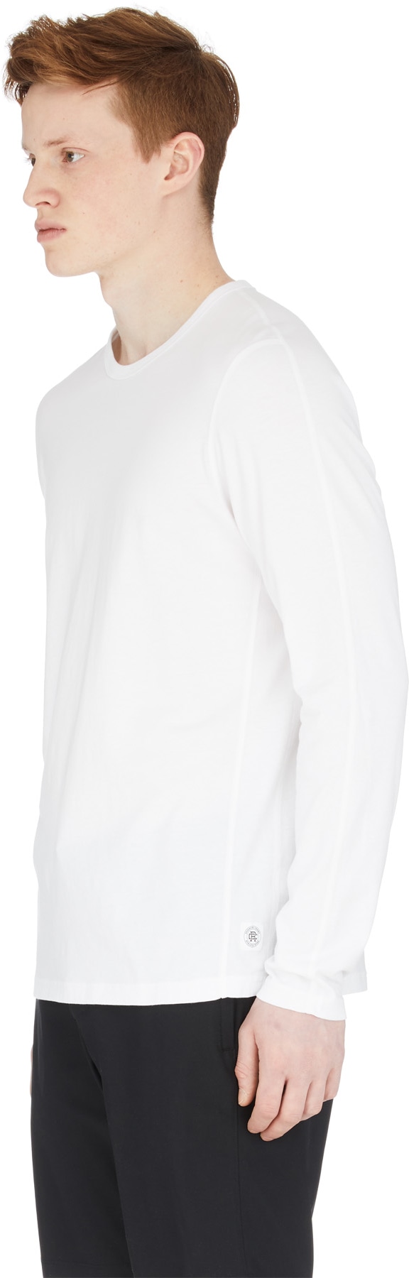 Reigning Champ: White Classic Long Sleeve T-Shirt - 2