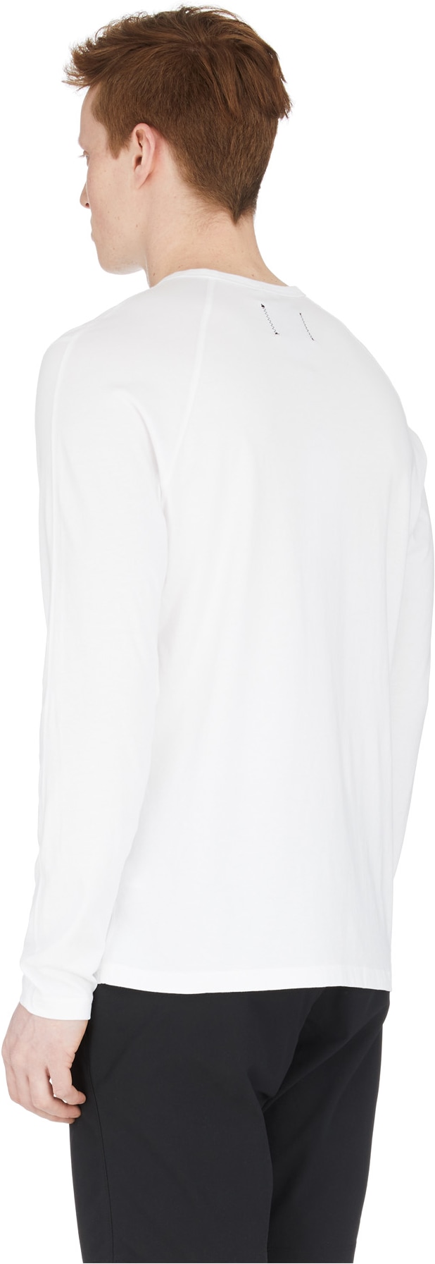 Reigning Champ: White Classic Long Sleeve T-Shirt - 3