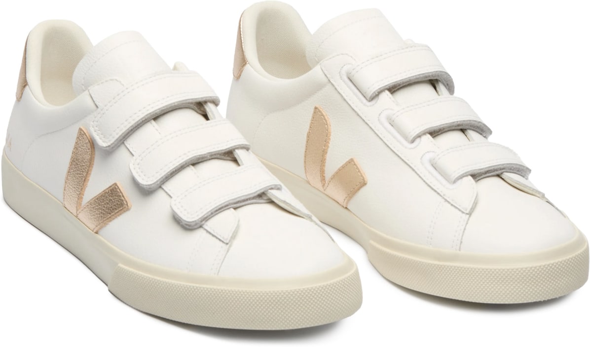 VEJA: White Recife Chromefree Leather - 3