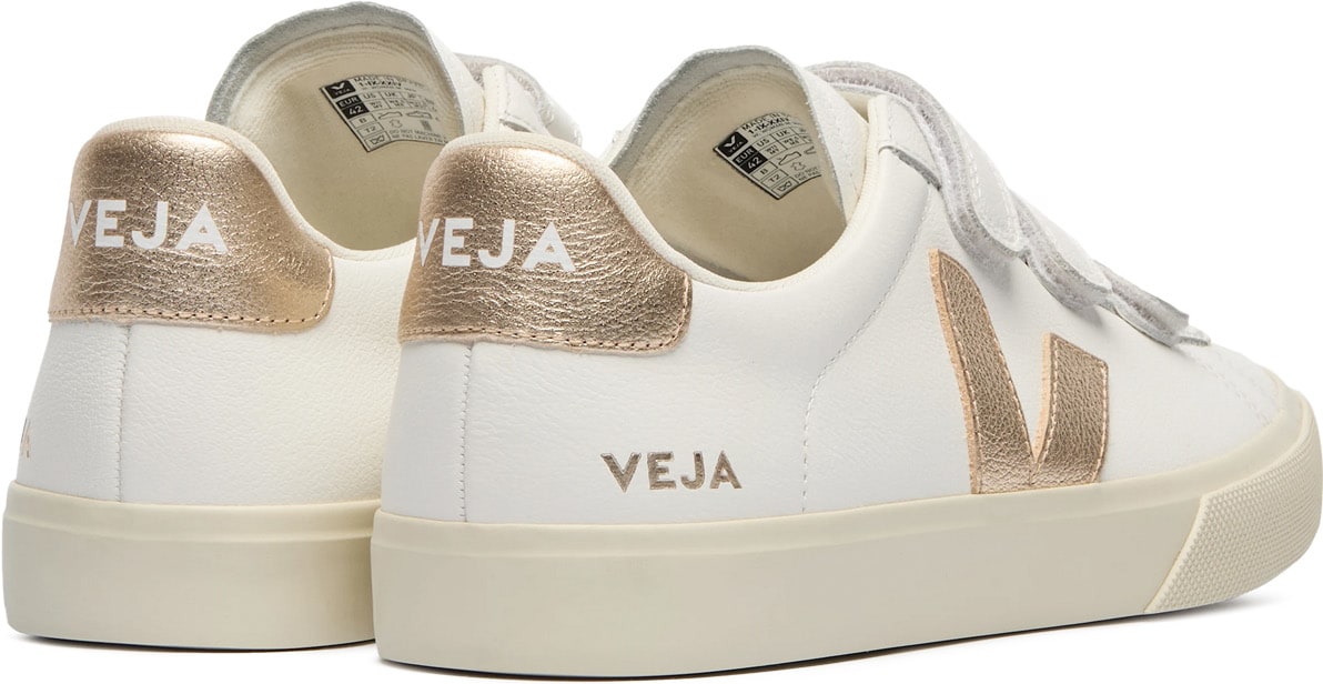 VEJA: White Recife Chromefree Leather - 4
