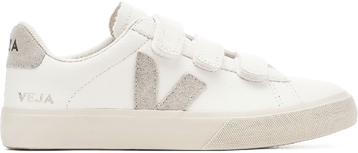 VEJA: White Recife Chromefree Leather - 1