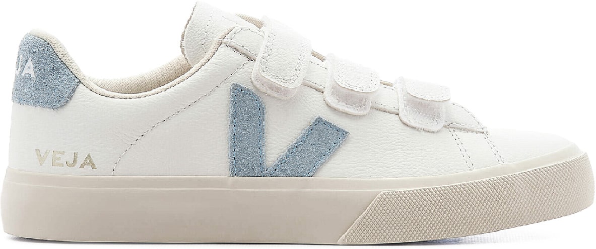 VEJA: Blanc Recife Chromefree Leather Blanc - 1