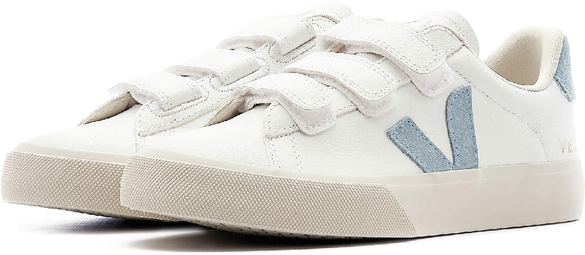 VEJA: White Recife Chromefree Leather - 3