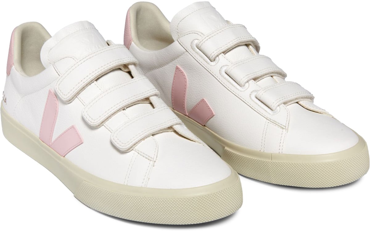 VEJA: White Recife Chromefree Leather - 2