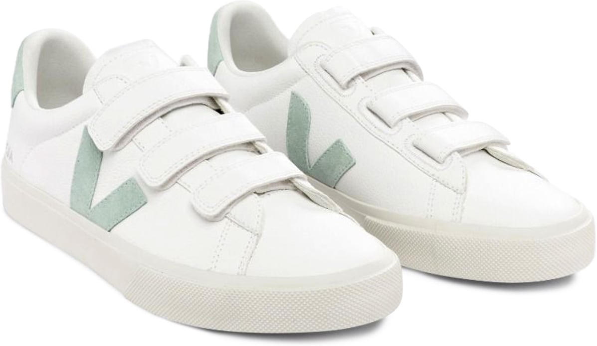 VEJA: White Recife Chromefree Leather - 3