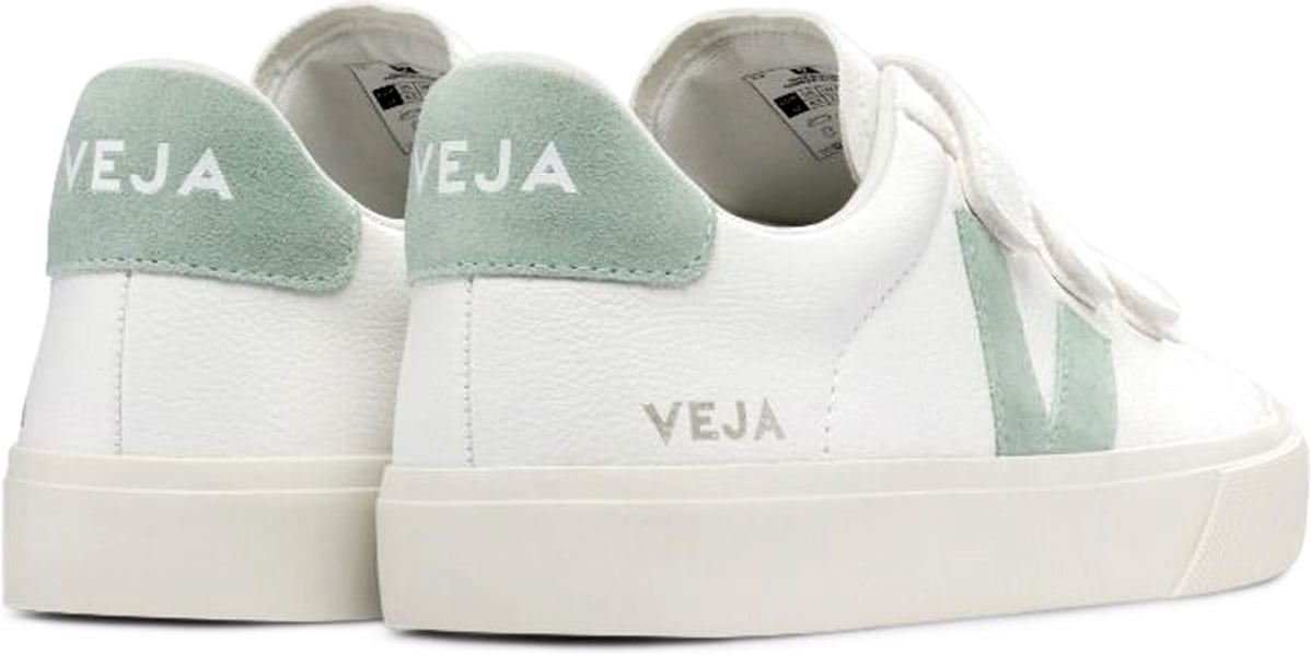 VEJA: White Recife Chromefree Leather - 4